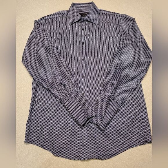 Sean John Men's Tailored Fit Dress Shirt in Size 15 1/2-32/33 Regular Fit - Picture 1 of 11